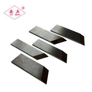 Abjx vonfram thép khía máy lưỡi v-khe máy lưỡi Hộp Quà Tặng khía dao các tông màu xám bảng khía lưỡi - Product Image 3