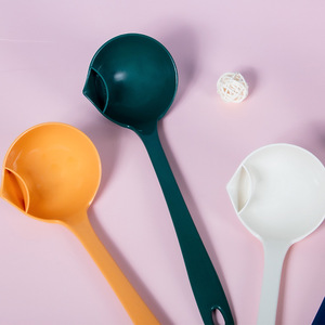 Nordic Style Soup Strainer Oil Separator Ladle For Kitchen Hot Pot Use <b>Tree</b> Material Hand Wash Only - Product Image 4