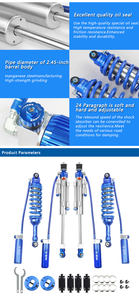 Amortisseurs réglables bidirectionnels PALADIN - Amortisseurs de suspension tout-terrain 4x4, compatibles avec les modèles Nissan PALADIN à partir de 2005 - Product Image 5