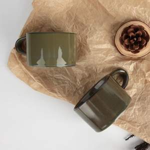 Custom Logo Japan Stijl Geschenken Creatieve 150Ml Capaciteit Handgemaakte Klei Cup Espresso Mini Koffiemokken - Product Image 6