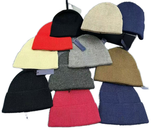 Casquette Jacquard OEM, Casquette Tricotée avec Broderie 3D, Mélange de Laine, Chaud et Confortable, Design Hiver, Unisexe, pour Voyage en Extérieur, Chapeaux de Haute Qualité - Product Image 1