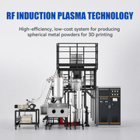 Sistema de Esferoidización por Plasma de Radiofrecuencia Ti Ni Co, Máquina de Polvo Metálico de Alto Rendimiento para Impresión 3D