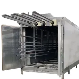 Custom-made Batch Powder Coating Paint Curing Oven With Top Rails