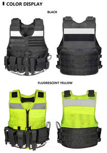 سترة رخالة تكتيكية متعددة الوظائف من النايلون للصيف ، معدات أمان عالية الانعكاس للتنفس للتدريب في الهواء الطلق ، سترة مهام خاصة - Product Image 6
