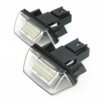 Éclairage de plaque d'immatriculation LED pour Citroën C3 C4 C5 BERINGO Saxo Xsara Picasso Peugeot Partner 206 207 306 307 308 5008 - État neuf