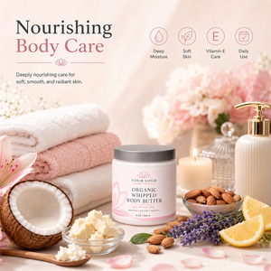 Beurre Corporel Fouetté <span class=keywords><strong>Bio</strong></span> Hydratant Entièrement Naturel, Enrichi en Ingrédients Biologiques, Hydratant et Nourrissant Personnalisé pour Peaux Sèches, Soin de la Peau - Product Image 4