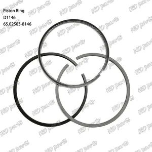 D1146 Piston Ring 65.02503-8146 thích hợp cho các bộ phận động cơ doosan