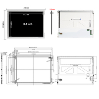 Écran LCD BOE 10,4 pouces 800*600 TFT BA104S01-300 Écran industriel Modules LCD 10,4 pouces