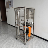 Machinerie de traitement de l'eau, système de traitement d'eau RO industriel automatique, usine de filtration d'eau pure 250L/H pour laboratoire