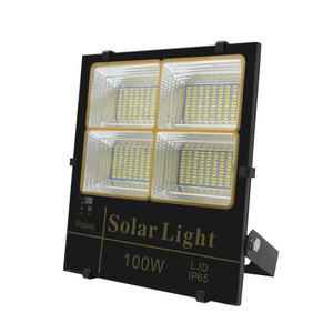 Reflector LED Solar de 300W IP67 con Control Remoto, Cuerpo de Plástico para Exteriores, Montaje en Superficie, Luz Diurna 5000K, Ángulo de Haz de 120°, CRI 80 - Product Image 4