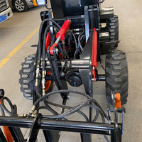 Chargeur frontal électrique sur roues avec chargeur