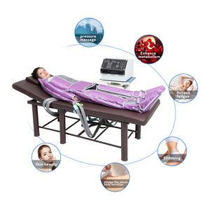 Dispositivo de Presoterapia Infrarroja para Uso en Salón, Masaje por Presión de Aire, 48 Bolsas de Aire, Plástico, Portátil, Drenaje Linfático Corporal, Pérdida de Peso - Product Image 4