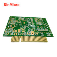 Carte de circuit imprimé simple face pour circuits électroniques simples et applications d'éclairage LED