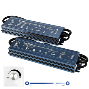 Fuente de Alimentación LED Regulable PWM de 12VDC 1-10V 0-10V IP67 con Resistencia Triac, 100W 150W 200W, Controlador LED Regulable - Product Image 1