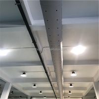 Conduits d'air en tissu IFR Diverses méthodes de levage Design industriel Rectangle carré Flexible pour salle de sport Utilisation hospitalière Divers