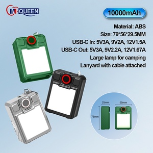 Keychain <b>Mini</b> Promotional Power Bank 10000mAh with 20W Fast Charge Cable LED Lamp - Product Image 3