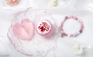 Compleanno <span class=keywords><strong>Regalo</strong></span> di Natale Set <span class=keywords><strong>Regalo</strong></span> di Lusso Set <span class=keywords><strong>Regalo</strong></span> di Lusso Coperta di Candele Sapone Bomba da Bagno Spa Set Confezione <span class=keywords><strong>Regalo</strong></span> per Donne - Product Image 4