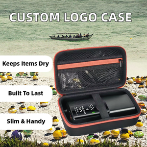 Estuche Personalizado con Logotipo para Auriculares, Audífonos, Llavero, Cable, Cargador, Cordón, EVA Negro, Regalo con Cierre, Bolsa Impermeable BLY BLY-Va1320 - Product Image 2