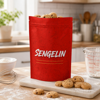 Sacs en Mylar personnalisés à étiquette privée, pochettes d'emballage imprimées pour compléments alimentaires, produits de café, vente en gros