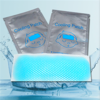 Patch Hydrogel Rafraîchissant pour la Fièvre, pour Bébés, Enfants et Adultes, Soulagement de la Douleur, 50x120mm, Doux et Hypoallergénique, Rééducation Frontale