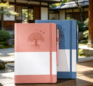 Organiseur 2026 personnalisé, carnet en cuir PU A5, journal relié rigide non daté, planificateur hebdomadaire, mensuel et quotidien A5 - Product Image 3