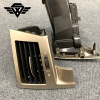 Volant en bois grainé OEM 1:1 et garniture de ventilation de climatisation OE 55687-60120 compatibles avec Lexus LX450 LX460 LX570 2008-2015