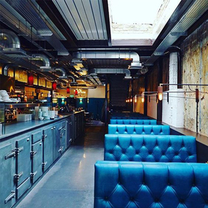 Moderno personalizar el diseño de <span class=keywords><strong>la</strong></span> solución de <span class=keywords><strong>restaurante</strong></span> muebles adaptados redondo muebles de <span class=keywords><strong>restaurante</strong></span> booth sofá - Product Image 2