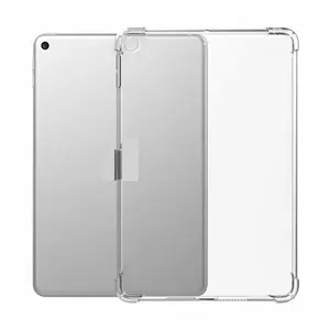 Şeffaf siyah TPU Tablet iPad kılıfı 10.2 kapak darbeye dayanıklı Ultra ince temizle kılıf Apple 2021 Mini 6 Funda durumda