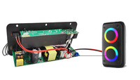 Système audio professionnel D60-Dis 60W pour extérieur, fabrication de sonorisation, mélangeur numérique de puissance, récepteur Bluetooth, amplificateur