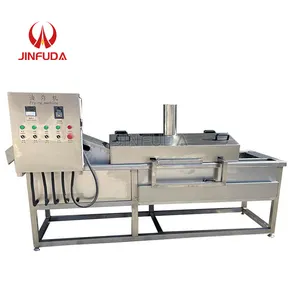 Automatic Snacks Industrial Frying Machine Maruko Purple Potato Electric Heating Frying Food Snacks Processing Production Line