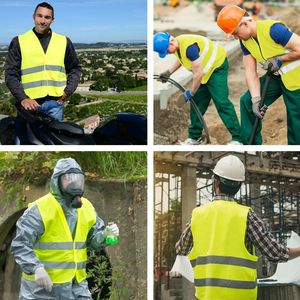 Veste de sécurité réfléchissante personnalisée en gros, vêtements de sécurité haute visibilité, vêtements de travail OEM en vrac, sécurité routière, sécurité hivernale - Product Image 2