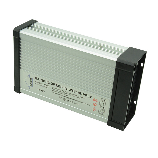SMPS Transformer 12V 700W Rainproof Led Power Supply 220V to 12V Rainproof Power Supply