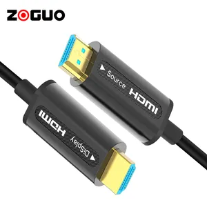 Cáp HDMI cáp quang, 8K (2.1 HDMI, 48gbps) Dây HDMI tốc độ cực cao với đầu nối mạ vàng 8K @ 60Hz 4K @ 120Hz