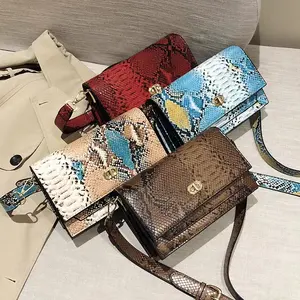 Bolso <span class=keywords><strong>de</strong></span> mensajero con estampado <span class=keywords><strong>de</strong></span> serpiente para mujer, bandolera <span class=keywords><strong>de</strong></span> hombro a la moda, sencillo, cuadrado, venta al por mayor, para <span class=keywords><strong>otoño</strong></span> e <span class=keywords><strong>invierno</strong></span>, <span class=keywords><strong>2022</strong></span> - Product Image 1
