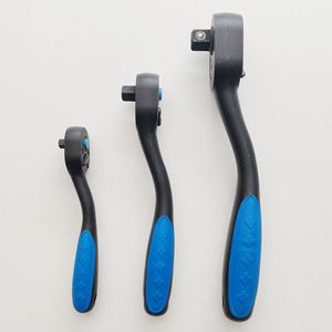 Jeu de clés à cliquet en acier au vanadium 3 pièces pour réparation automobile, métrique 143812, outils manuels OEM pour l'approvisionnement transfrontalier - Product Image 1