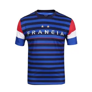 2022 World Final Edition Thaise Kwaliteit Nationale Team Voetbalshirt Frankrijk Voetbalshirt T-Shirts