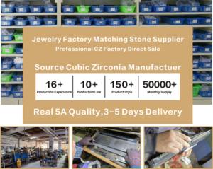 อัญมณี CZ หลวมทรงมาร์คีส์ขนาด 2*4 มม. 4*8 มม. 5A ประดับด้วยเพชร CZ สีขาว - Product Image 6