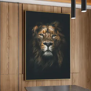 Wild Animal Lion Wand kunst Bilder Leinwand Kunst Malerei Poster und Drucke Cuadros Wand kunst Bild für Wohnzimmer Home Decor