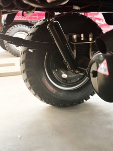 Tricycle WangHu Adulte Kenya de Haute Qualité, Moteur Puissant <span class=keywords><strong>200cc</strong></span> à Refroidissement Liquide, Châssis Ouvert, Charge Utile <span class=keywords><strong>2T</strong></span> 1.3x2M - Product Image 5
