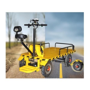 Electric Load Electric Platform Cargo Carrier <b>Trolley</b> Heavy Loading Transport Cart Moving Carts With 4 Wheels for Load - Product Image 5
