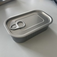 311 #125g thon vide Sardine poisson thon boîte de conserve pour emballage alimentaire