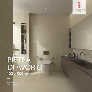 Carrelage en grès cérame moderne classique pour intérieur, aspect marbre jaune/or, fabriqué à Foshan, pour revêtements et dalles de pavage - Product Image 6