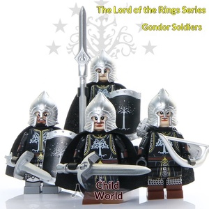 <span class=keywords><strong>Serie</strong></span> Medieval, <span class=keywords><strong>Anillos</strong></span> <span class=keywords><strong>del</strong></span> <span class=keywords><strong>Señor</strong></span> <span class=keywords><strong>de</strong></span> las Maldadades, Soldado <span class=keywords><strong>de</strong></span> Gondor, Armadura Pesada, Infantería, Rifle, Figuras <span class=keywords><strong>de</strong></span> Bloques <span class=keywords><strong>de</strong></span> Construcción <span class=keywords><strong>de</strong></span> Plástico ABS, Juguetes - Product Image 5