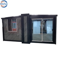 WinFair Mini maisons modulaires préfabriquées en acier de 20 pieds Petit conteneur pliable mobile 1 chambre à coucher Grand-mère à vendre au Liban