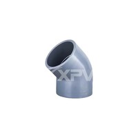 Liste des meilleurs prix pour les raccords en PVC plastique CPVC de 110 mm, coude à 135 degrés et à 45 degrés, DN15-DN600