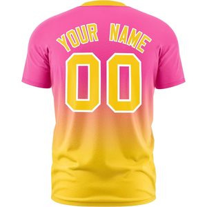 Camiseta de Béisbol con Degradado Personalizado, Nombre del Equipo y Número Impresos por Sublimación, Jersey Deportivo Unisex que Absorbe la Humedad - Product Image 2