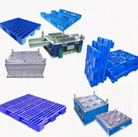Moule de palettes et caisses en plastique industriel injecté POLOMOLD, haute résistance, fournisseur du Zhejiang