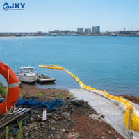 Rideau de silt avec tissu renforcé et chaîne de ballast pour le dragage côtier, la construction marine et le contrôle des sédiments