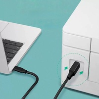 Câble USB C vers USB B 3.0 DFX 5 Gbps 1 m, cordon d'imprimante Type C pour MacBook, disque dur externe, contrôleur DJ, piano