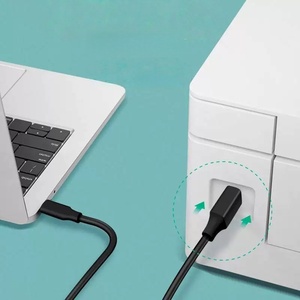 Cable USB C a USB B 3.0 DFX de 5 Gbps y 1 m, Cable de Impresora Tipo C para MacBook, Disco Duro Externo, <span class=keywords><strong>Controlador</strong></span> de <span class=keywords><strong>DJ</strong></span>, Piano - Product Image 6